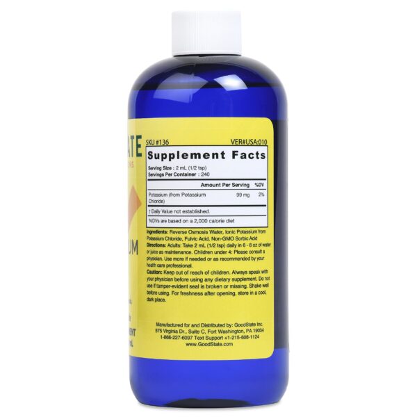 Suplemento Good State con gotas líquidas para ingesta diaria