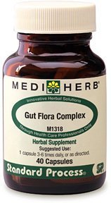 Version 1.0.0 Suplemento Gut Flora Complex 40 cápsulas Standard Process Mediherb