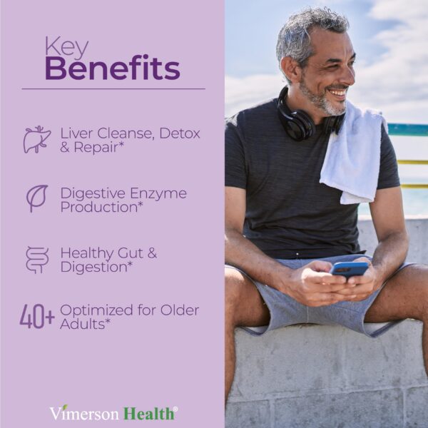 Version 1.0.0 Suplemento hepático Vimerson Health cápsulas detox hígado