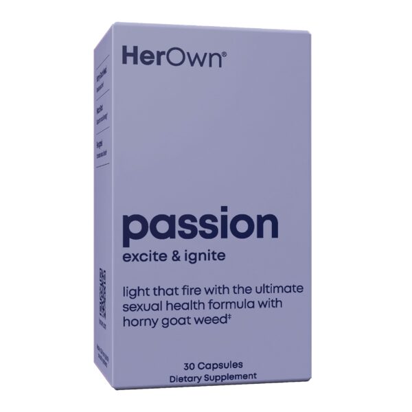 frontal suplemento Her Own Passion para libido femenina