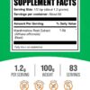 Version 1.0.0 Suplemento herbal BulkSupplements polvo de malvavisco 100g