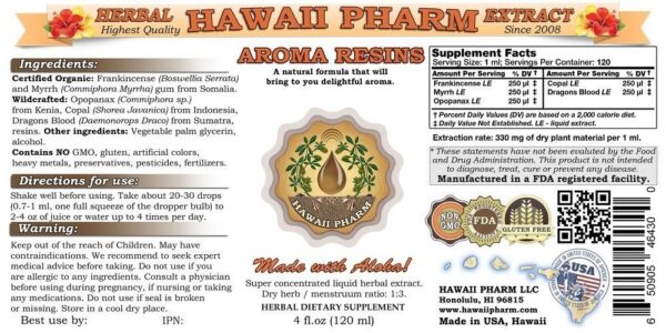 Version 1.0.0 Suplemento Hawaii Pharm extracto líquido super concentrado 4 onzas