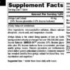 Suplemento herbal Ginkgo Biloba extracto 40 mg 120 tabletas