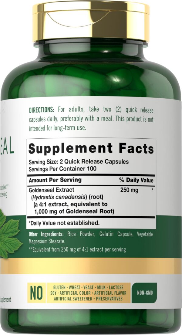 Version 1.0.0 Suplemento herbal goldenseal sin gluten y sin GMO por Carlyle