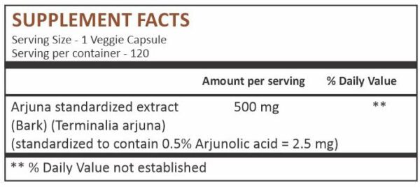 HERBAL HILLS cápsulas arjuna chal imagen zoom