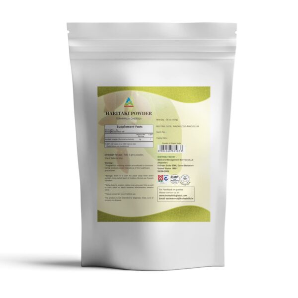 Polvo de Gotu Kola Herbal Hills suplemento natural