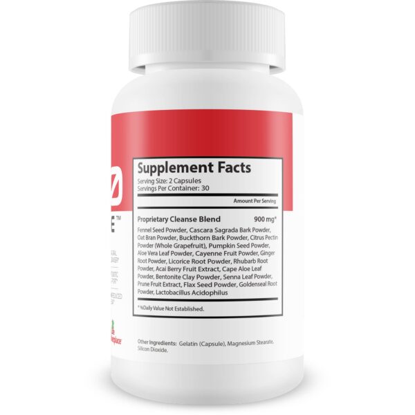 Suplemento herbal keto con probióticos para limpieza y desintoxicación