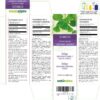 Frasco y caja de suplemento herbal Naturalma Ginkgo biloba en gotas