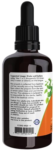 Suplemento herbal Propolis Plus NOW Foods