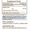Suplemento herbal de ruda sin alcohol