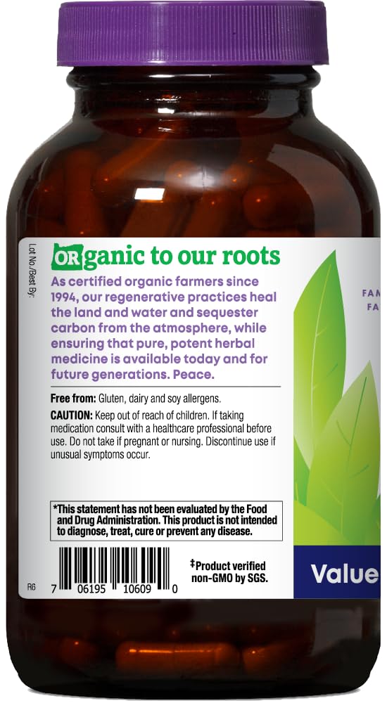 Suplemento herbal Saw Palmetto orgánico certificado