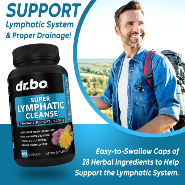 Suplemento herbal para soporte inmunológico y detox linfático