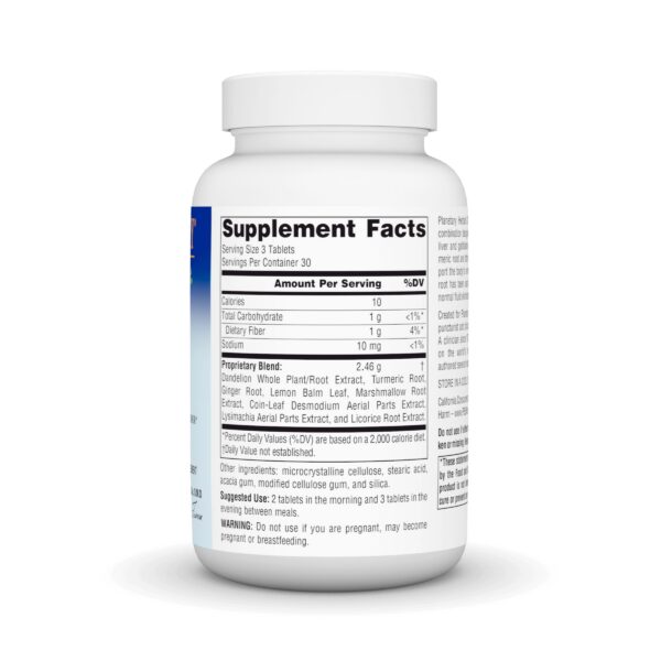 Suplemento herbal Stone Free Planetary Herbals empaque frontal