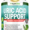 Suplemento herbal Uric Acid Flush NutriONN 90 cápsulas vegano