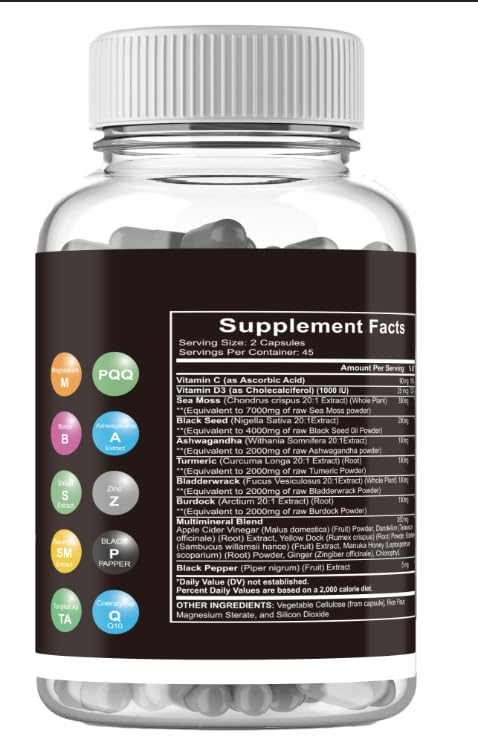 Suplemento herbario con ashwagandha y rhodiola rosea