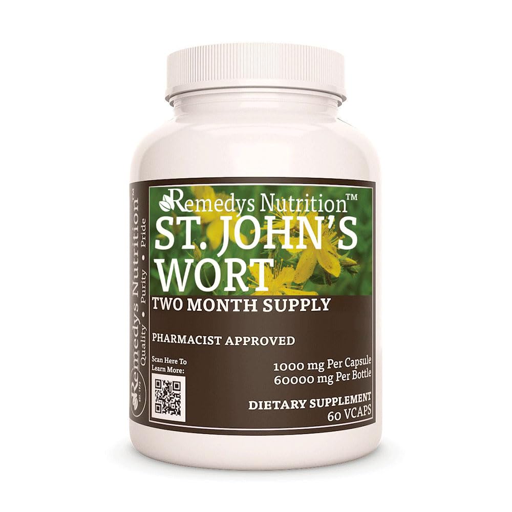 Remedy’s Nutrition St. John's Wort, 1000 mg