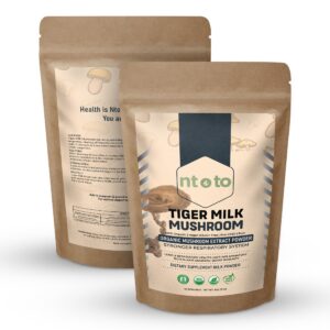 Suplemento Hongo Leche de Tigre para salud respiratoria