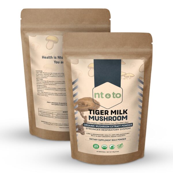 Suplemento Hongo Leche de Tigre para salud respiratoria
