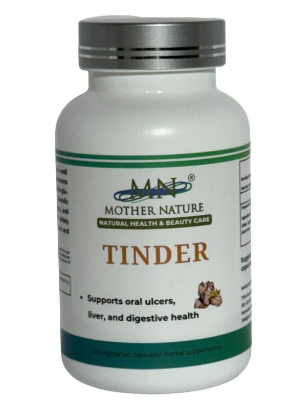 Suplemento de hongo Tinder MN Mother Nature 120 cápsulas