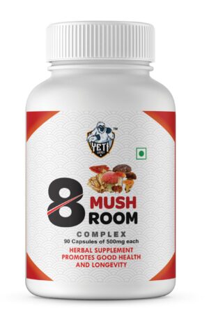Version 1.0.0 Suplemento de Hongos Complejo de 8 Hongos - 90 Cápsulas