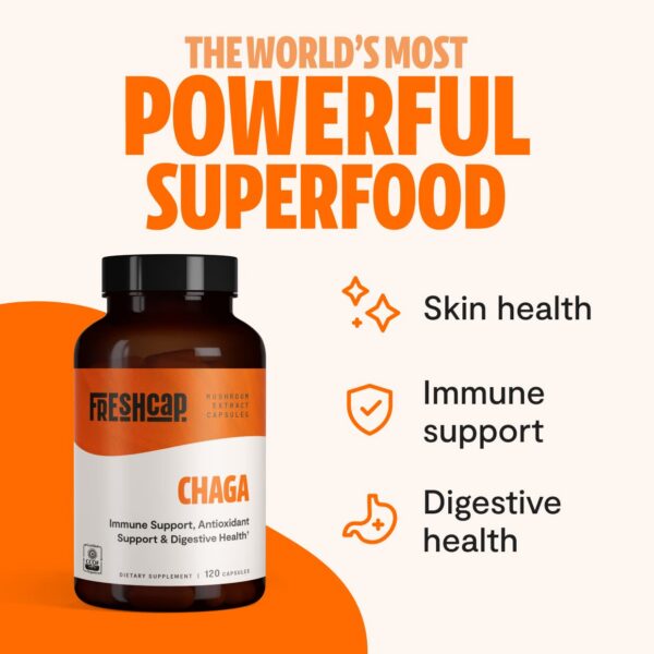 Suplemento de hongos FreshCap para bienestar