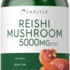 Suplemento hongos Reishi Carlyle 5000mg 300 cápsulas