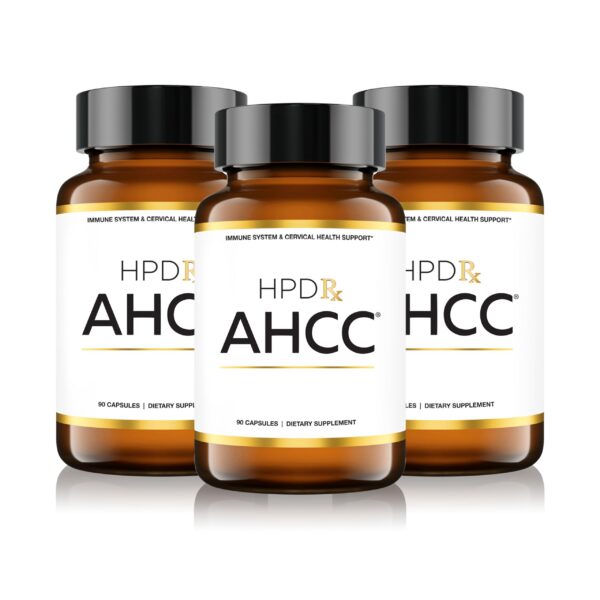 Suplemento HPD Rx AHCC y hongos shiitake para sistema inmunológico fuerte