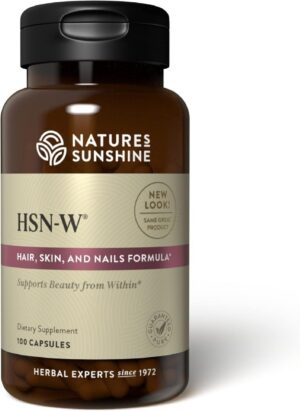 Botella de suplemento HSN-W de Nature's Sunshine