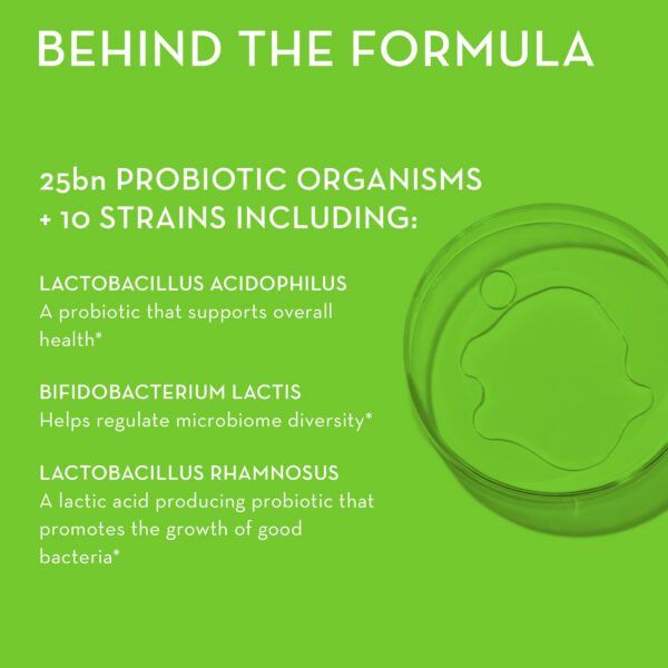 Suplemento HUM Gut Instinct para flora intestinal saludable