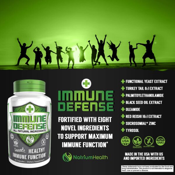 Version 1.0.0 Suplemento Immune Defense con ingredientes naturales