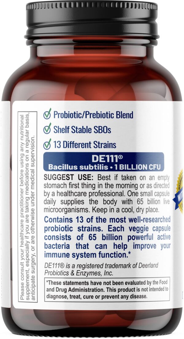 Version 1.0.0 Suplemento ImmuneBody con 13 cepas para equilibrio intestinal