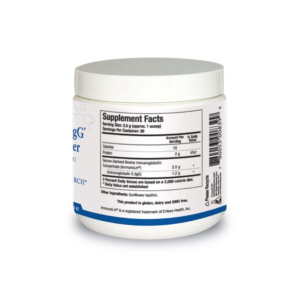 Suplemento Immuno-gG SBI polvo apoyando sistema inmune y digestivo