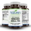 Suplemento Immuno Well RX con astrágalo y hongos medicinales
