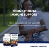 Suplemento inmunidad con 7 setas Stamets Host Defense