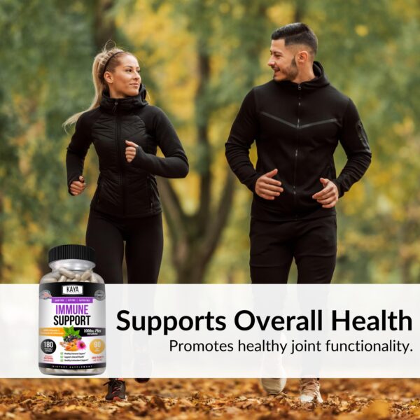 Suplemento inmunológico con saúco y antioxidantes naturales Kaya Naturals