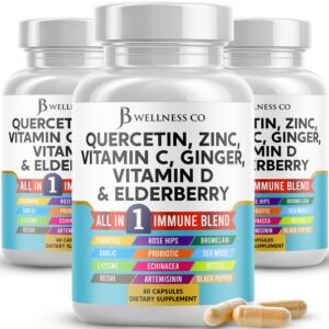 Version 1.0.0 Suplemento JB Wellness Co quercetina zinc vitaminas apoyo inmunológico