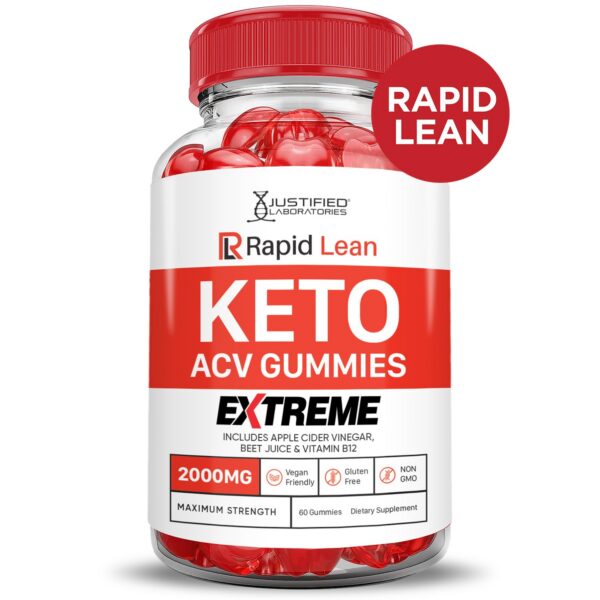 Version 1.0.0 Suplemento keto vegano Rapid Lean con gominolas sabrosas
