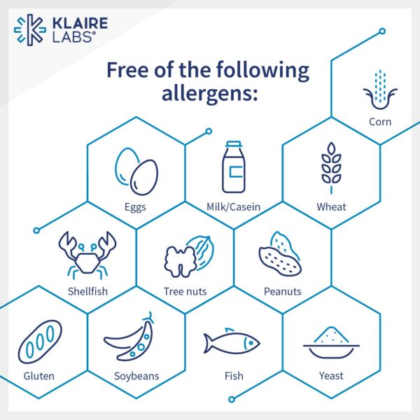 Version 1.0.0 Klaire Labs suplemento de biotina para apoyo del sistema nervioso y piel