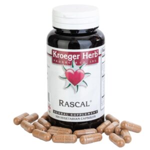 Suplemento Kroeger Herb Rascal salud digestiva y corazón