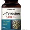 Suplemento de L-Tirosina 1,500mg en envase