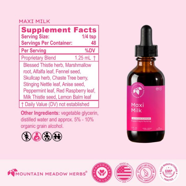 Suplemento de lactancia natural Mountain Meadow Herbs envase