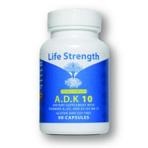 Suplemento LifeStrength ADK 10 frasco 90 cápsulas