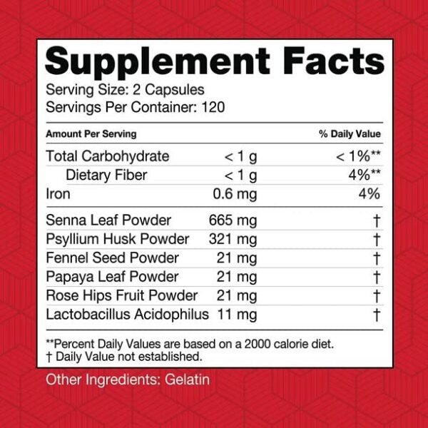 Suplemento limpieza colon Health Plus paquete 2 frascos