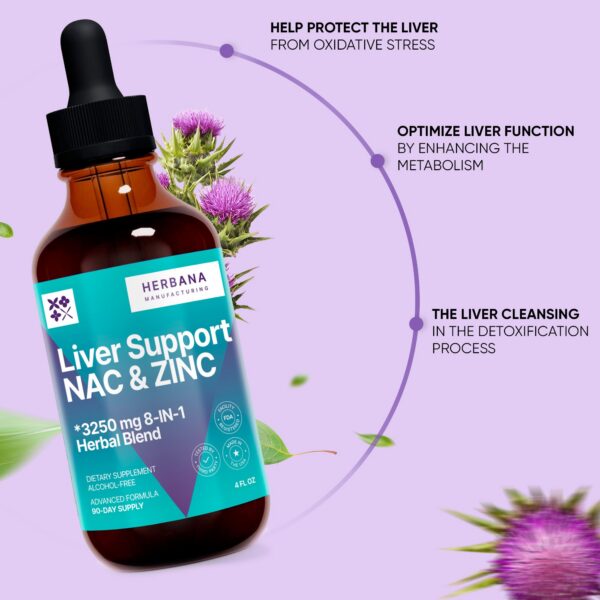 Suplemento de limpieza hepática con ingredientes naturales