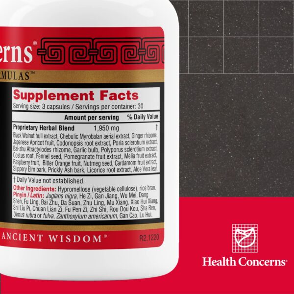 Suplemento limpieza intestinal Health Concerns Aloe 22