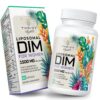 Version 1.0.0 Suplemento Liposomal DIM para mujeres 1500 mg envase frontal