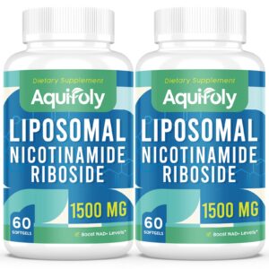 Suplemento liposomal nicotinamida ribósido Aquifoly 120 cápsulas