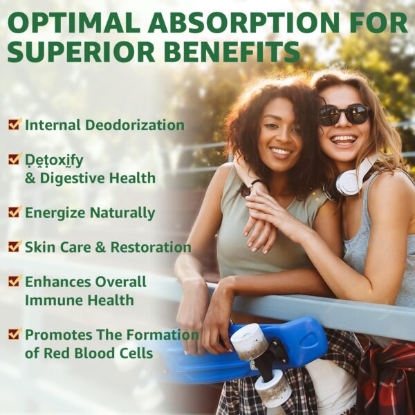 Version 1.0.0 Suplemento líquido 6 en 1 clorofila y super verduras