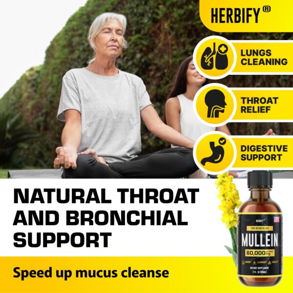 Suplemento líquido apoyo respiratorio Herbify