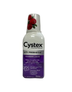 Suplemento líquido de arándano Cystex frasco 7.6 oz paquete 3